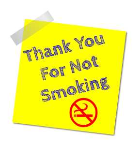 Děkuji, že nekouříte