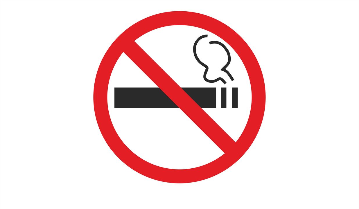 zákaz kouření cigaret