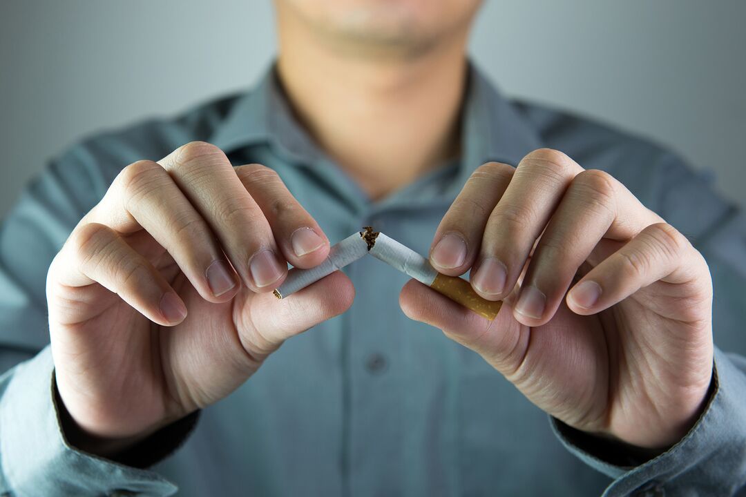 odvykání kouření a změny v mužském těle